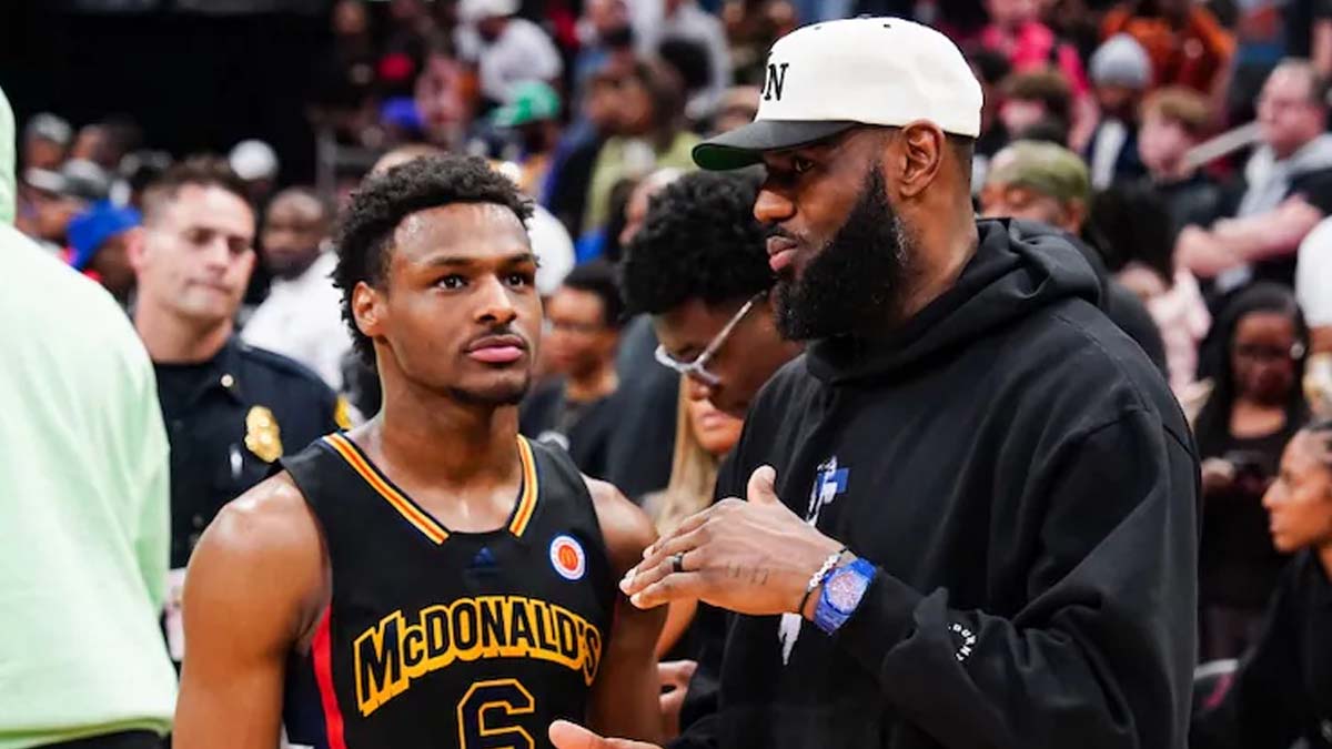 LeBron James impone una regla a su hijo Bronny en los Lakers: no podrá llamarlo "papá" en la cancha, separando la relación laboral de la familiar.