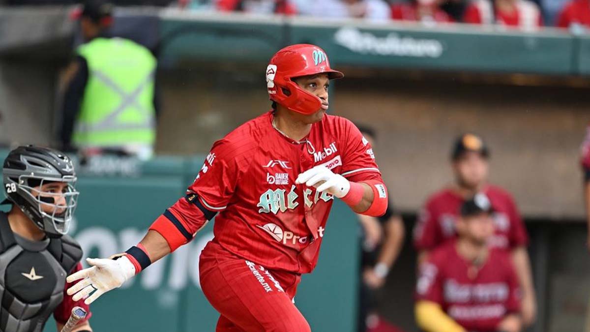 Robinson Canó destaca en la postemporada con los Diablos Rojos de México, con un promedio de bateo de .305, 18 hits y 13 carreras impulsadas.